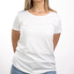 T-SHIRTS FEMMES SIMPLES BLANC