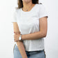 T-SHIRTS FEMMES SIMPLES BLANC