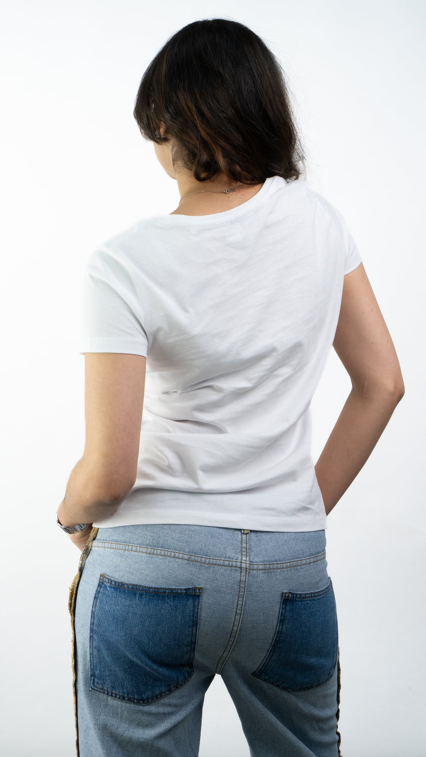 T-SHIRTS FEMMES SIMPLES BLANC