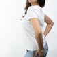 T-SHIRTS FEMMES SIMPLES BLANC