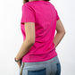 T-SHIRTS FEMMES SIMPLES ROSE