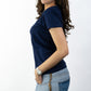 T-SHIRTS FEMMES SIMPLES BLU NAVY