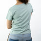T-SHIRTS FEMMES SIMPLES SAGE