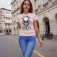 T-SHIRTS FEMMES CAFE RACER ROSE 2