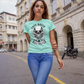 T-SHIRTS FEMMES CAFE RACER SAGE