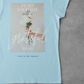 T-SHIRTS FEMMES GRATEFUL HEART BLU FOG