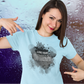 T-SHIRTS FEMMES LIVE YOUR DREAM BLU FOG