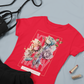 T-SHIRTS FEMMES LIVING LEGEND RED