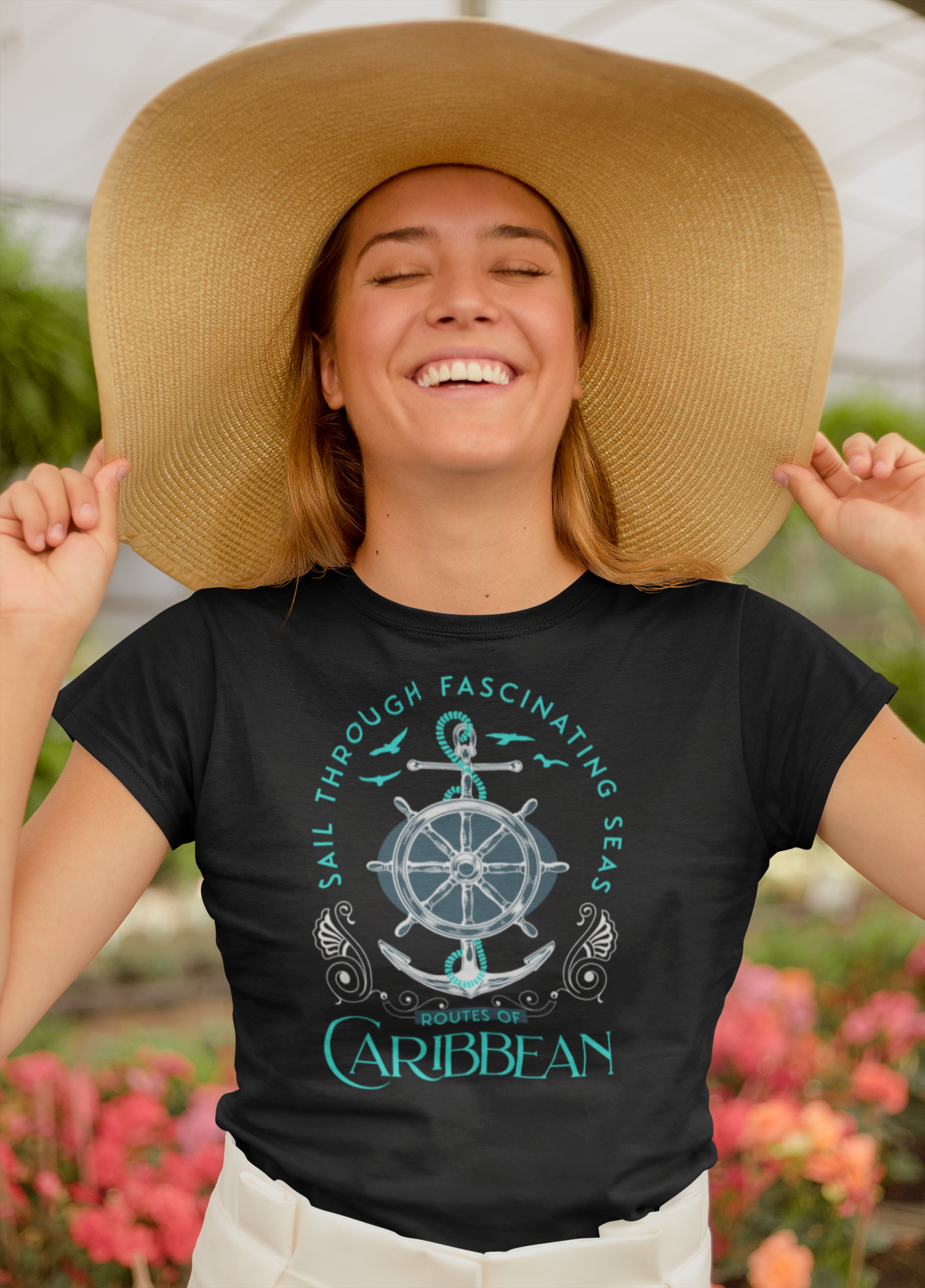 T-SHIRTS FEMMES ROUTES OF CARIBBEAN 2