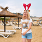  T-SHIRTS FEMMES SIESTA KEY BLANC