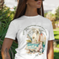 T-SHIRTS FEMMES SURF SIDE WHITE