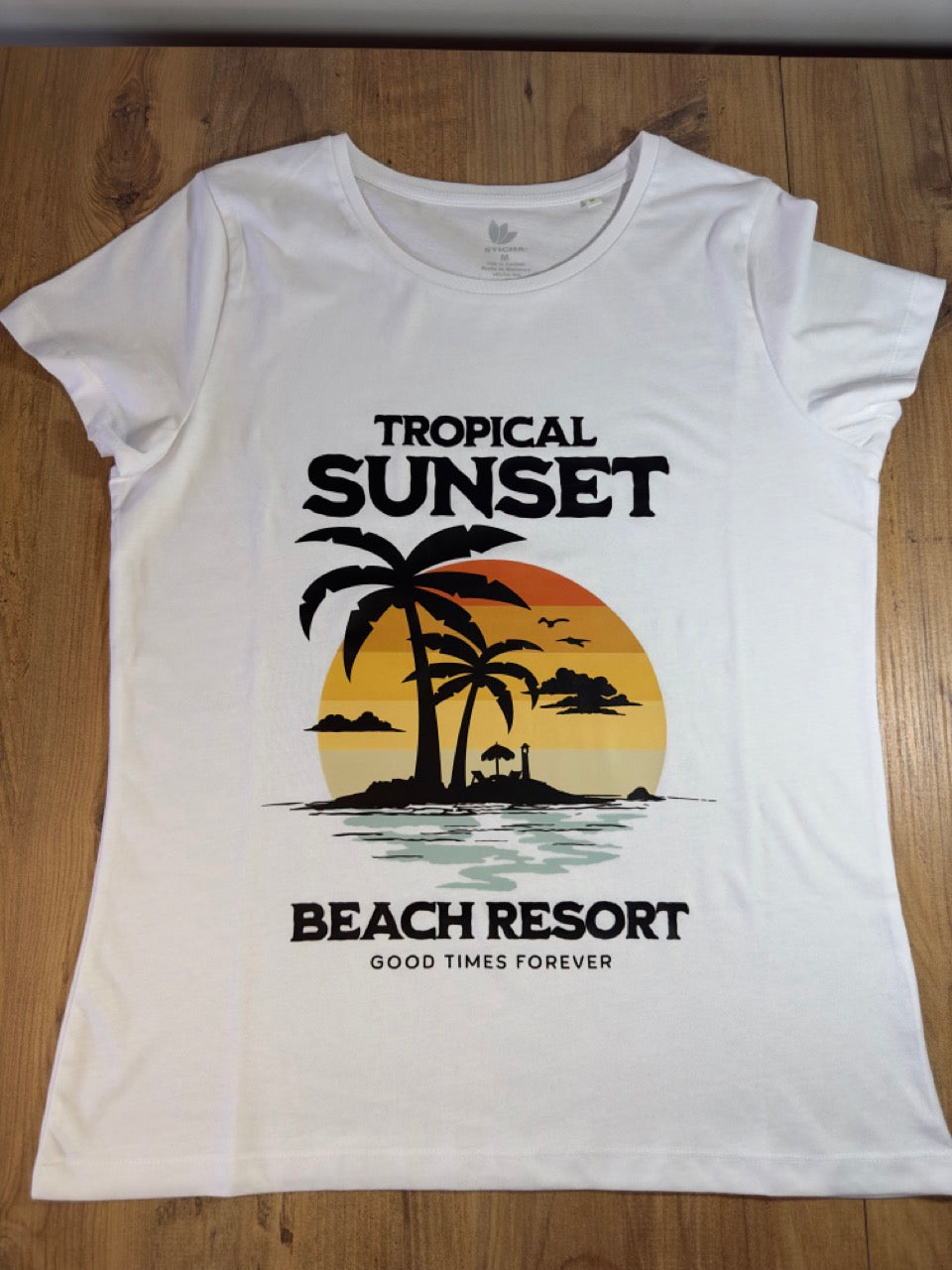 T-SHIRTS FEMMES TROPICAL SUNSET