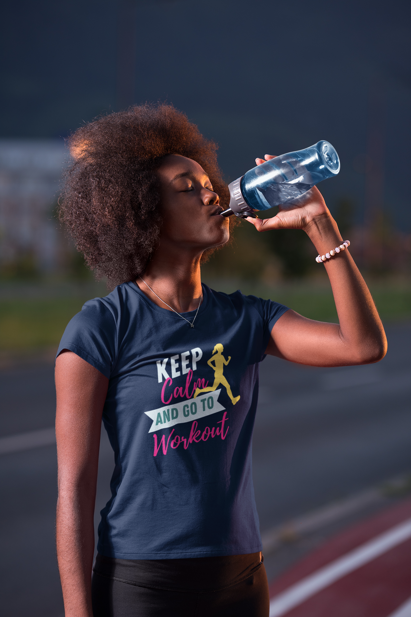 T-SHIRTS FEMMES WORKOUT MOTIVATION 1