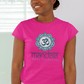 T-SHIRTS FEMMES YOGA MANDALA MAGENTA