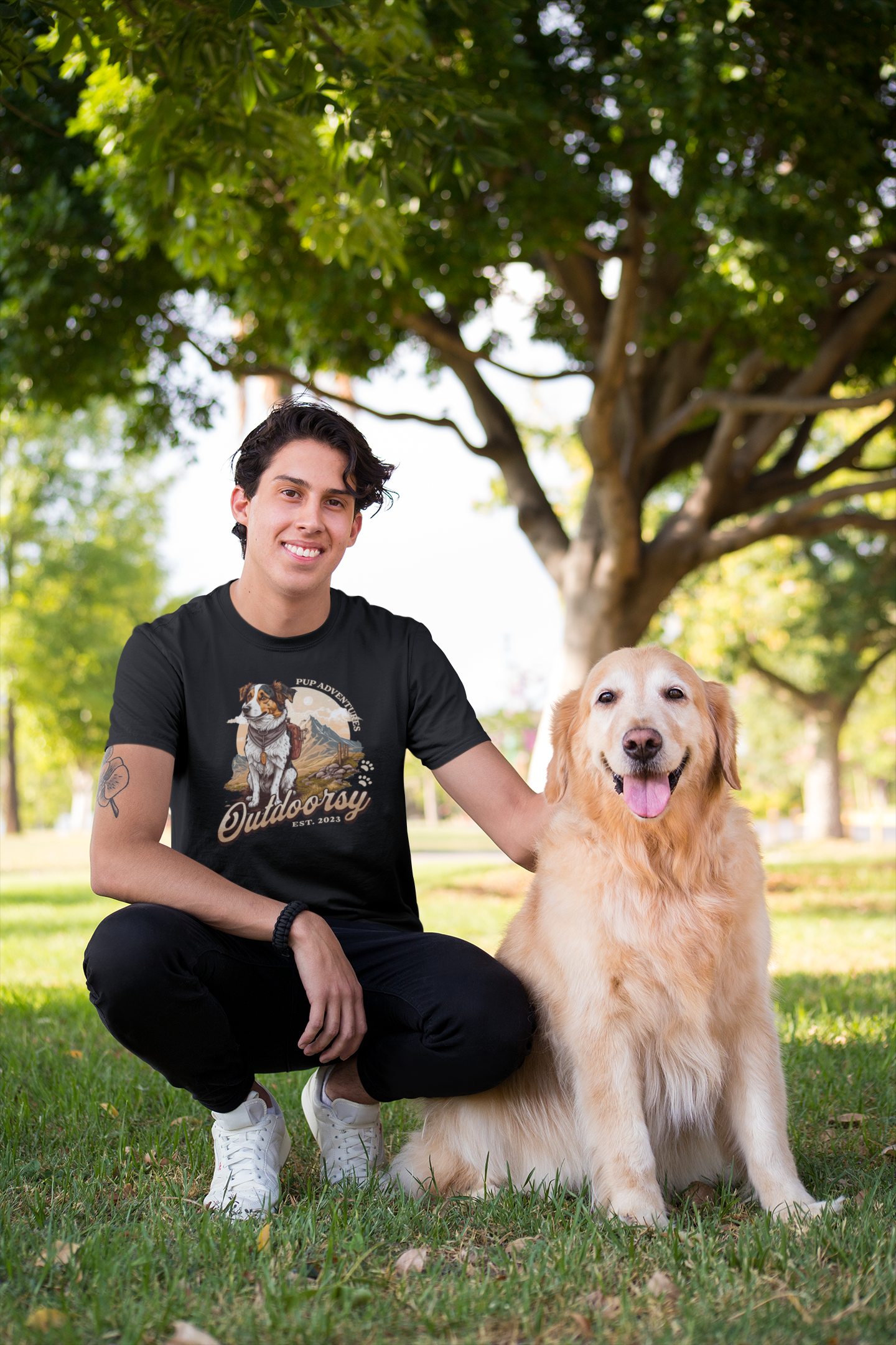 T-SHIRTS HOMMES OUTDORSEY DOG