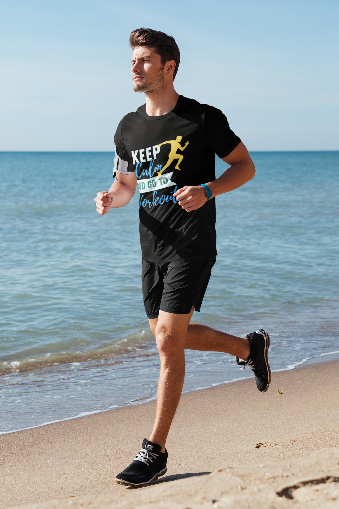 T-SHIRTS HOMMES WORKOUT MOTIVATION