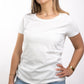 T-SHIRTS FEMMES SIMPLES BLANC