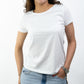 T-SHIRTS FEMMES SIMPLES BLANC