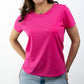 T-SHIRTS FEMMES SIMPLES ROSE