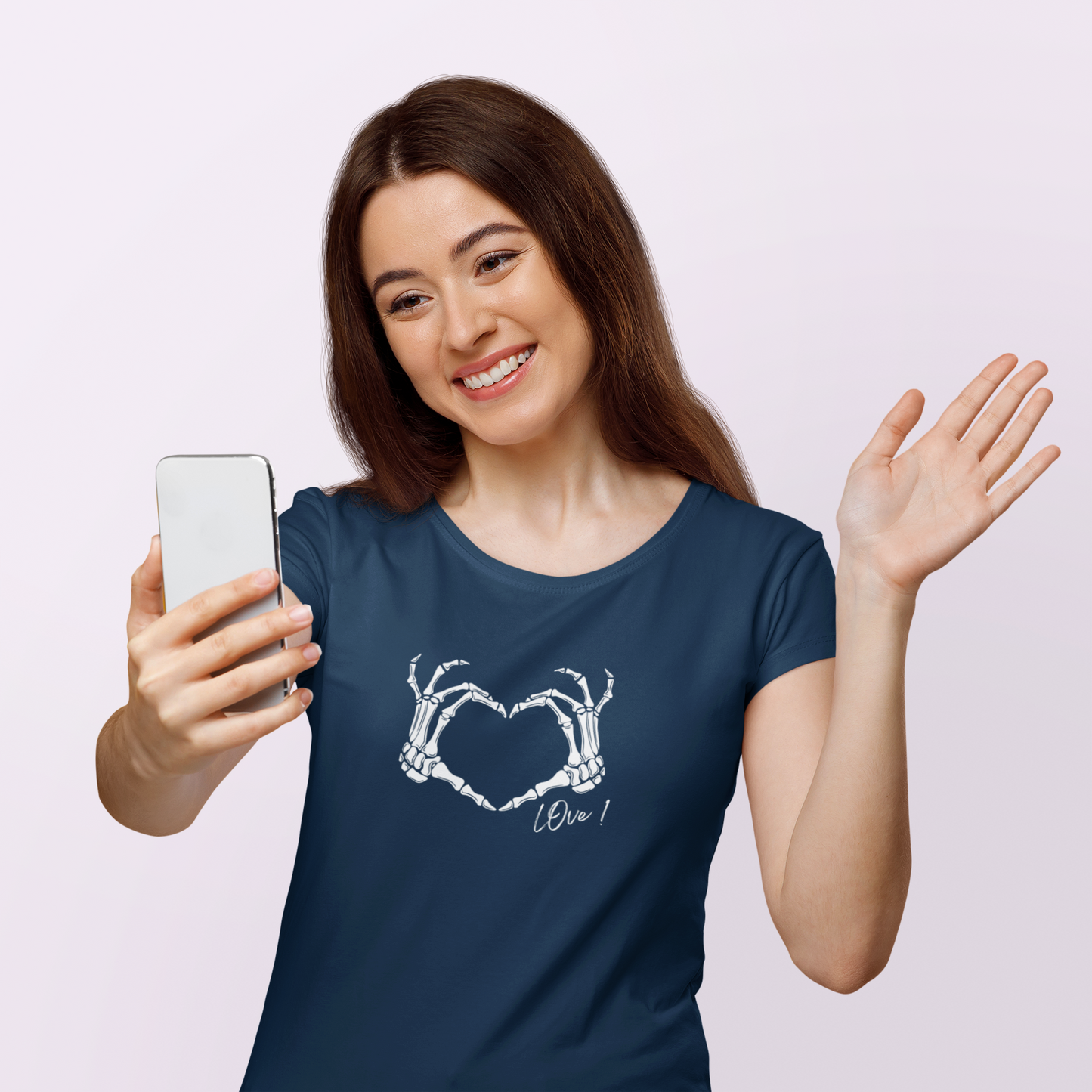 T-SHIRTS FEMMES LOVE SKULL