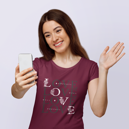 T-SHIRTS FEMMES LOVE VIBES