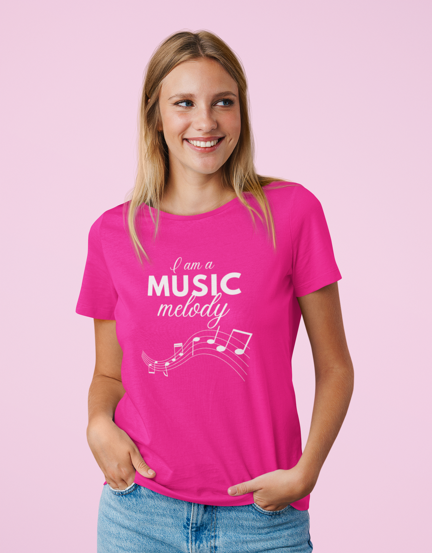 T-SHIRTS FEMMES I'm a Music Melody