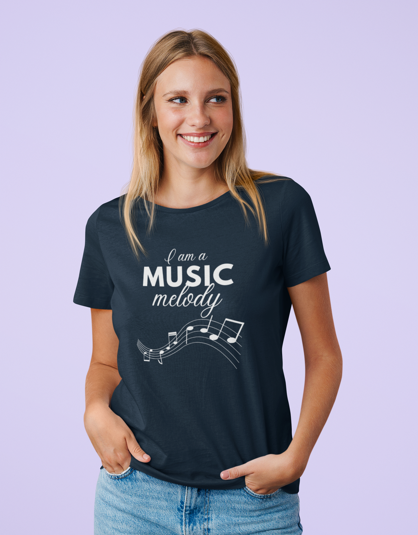 T-SHIRTS FEMMES I'm a Music Melody