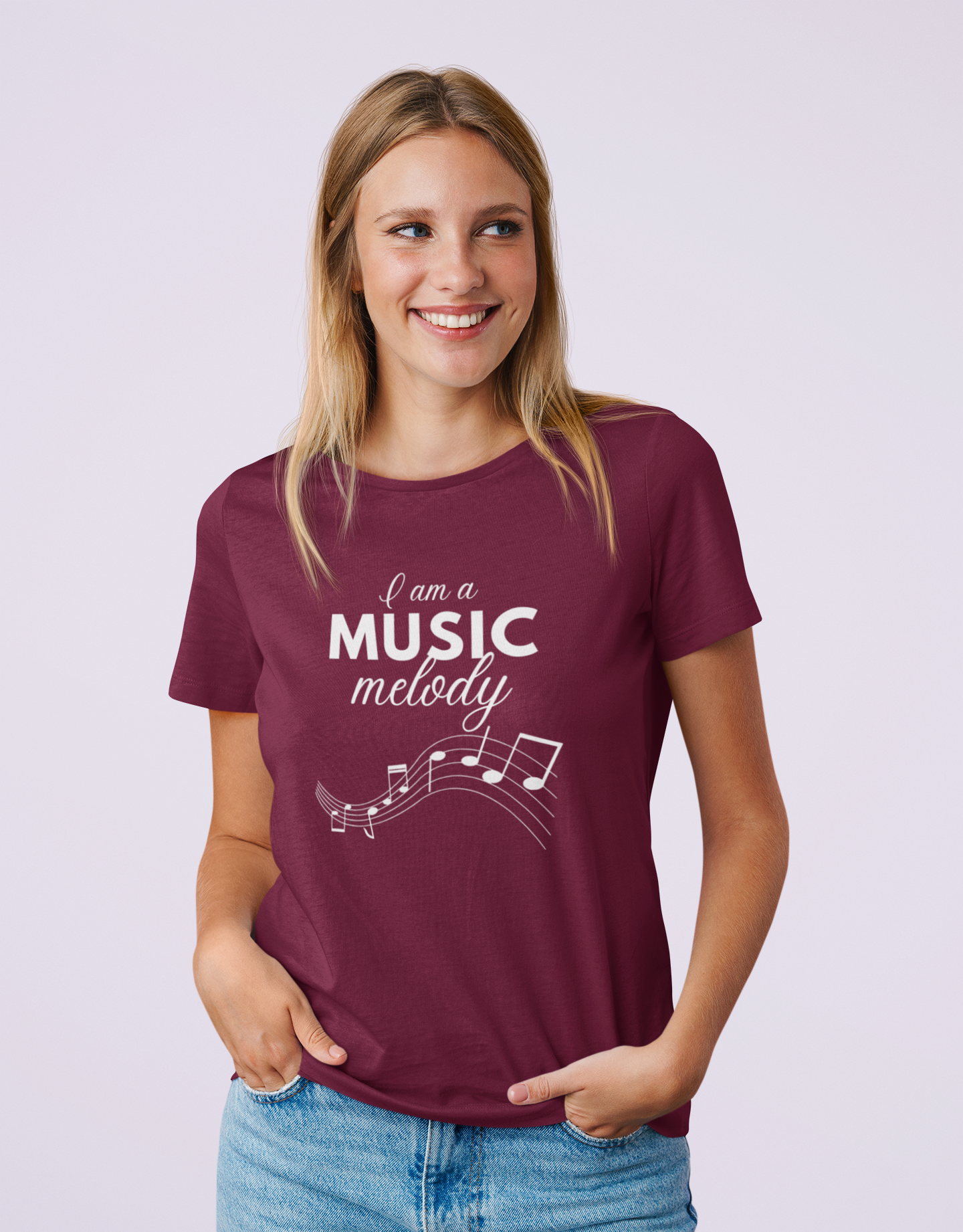 T-SHIRTS FEMMES I'm a Music Melody