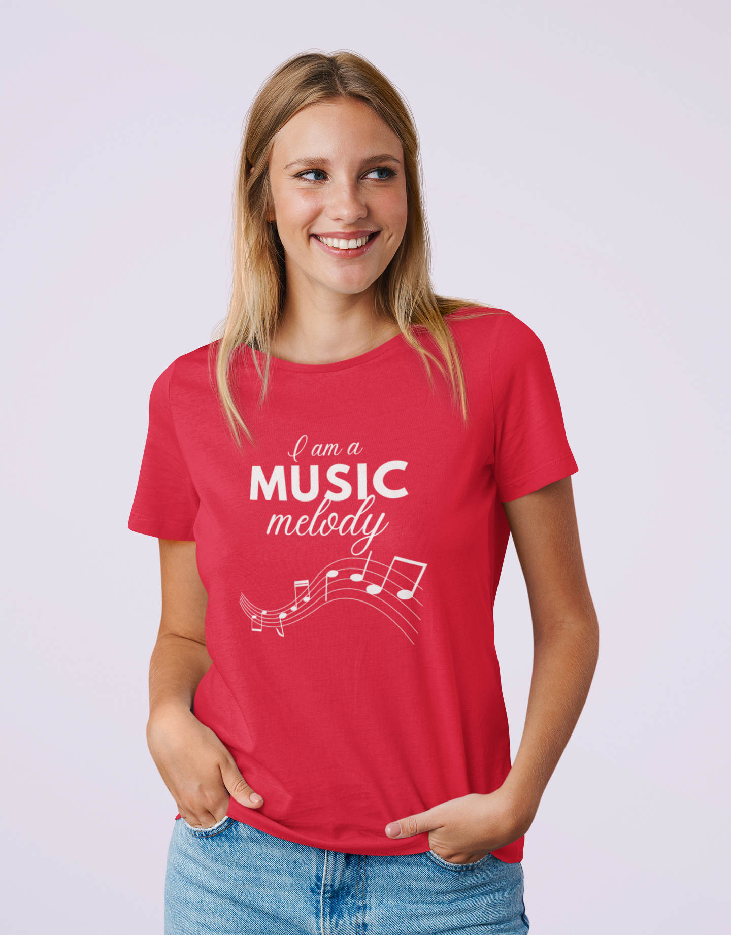 T-SHIRTS FEMMES I'm a Music Melody