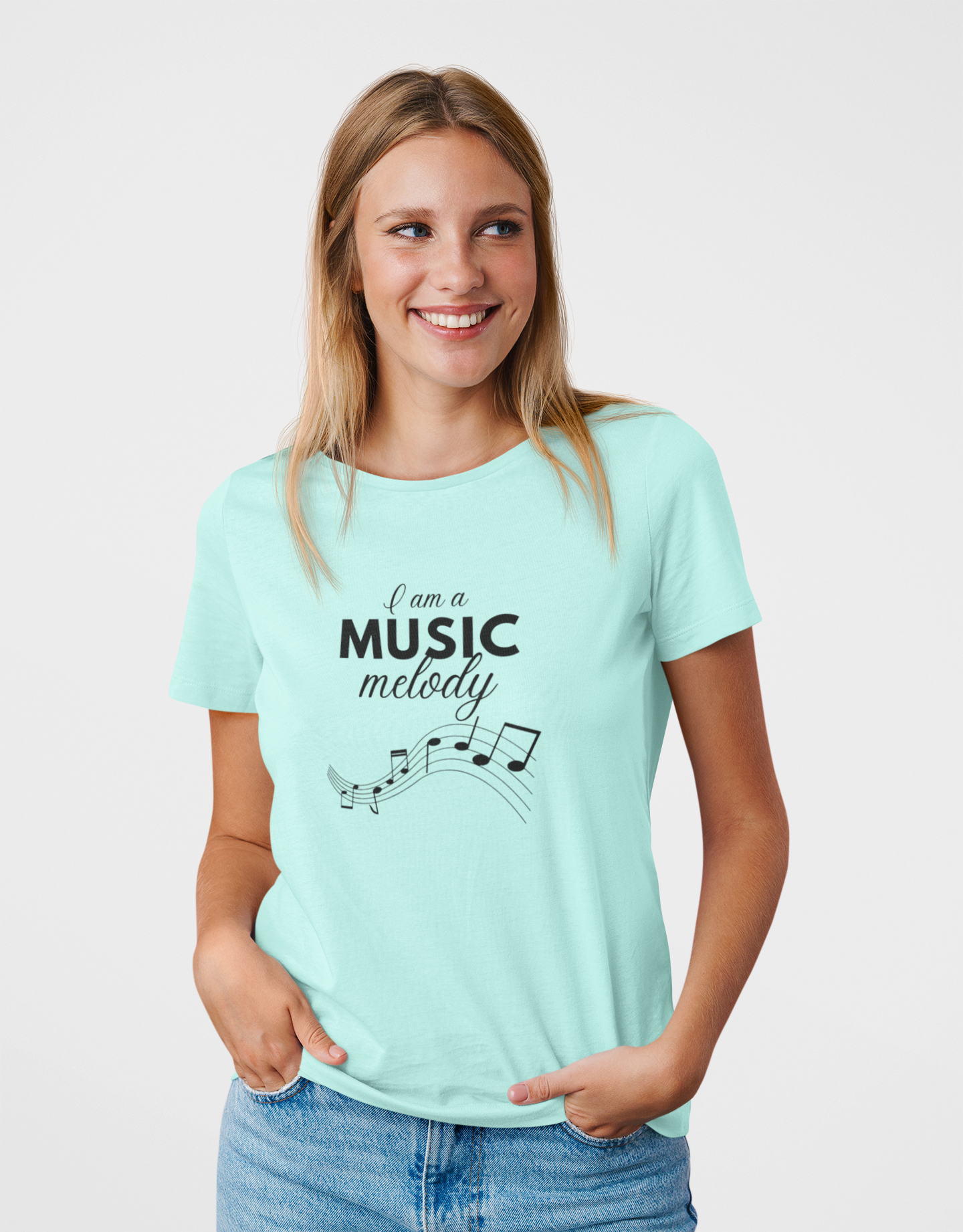 T-SHIRTS FEMMES I'm a Music Melody