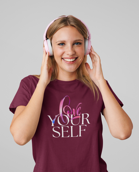 T-SHIRTS FEMMES LOVE YOUR SELF