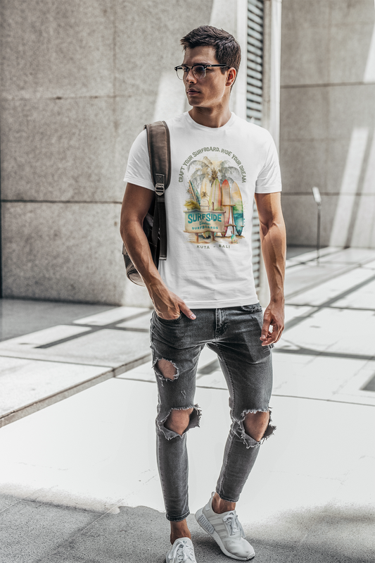 T-SHIRTS_HOMMES_SURF_SIDE_BLANC 1